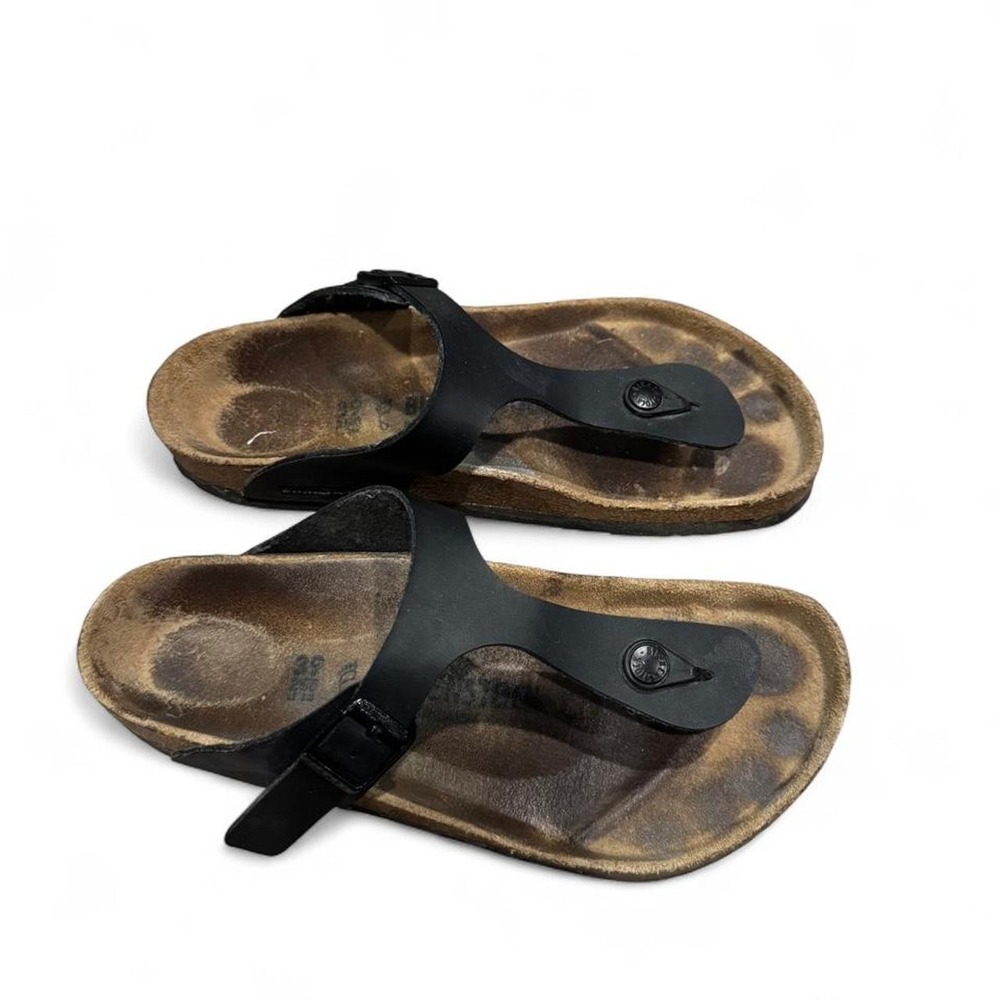 Black Birkenstock Gizeh Sandals